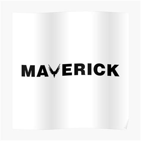 Logan Paul Maverick Logo Wall Art | Redbubble