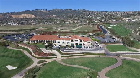 Scenic Drone Aerial View of Trump National Golf Club Los Angeles ...