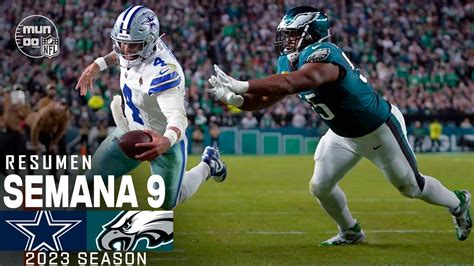 Highlights Cowboys Vs. Eagles | Semana 9