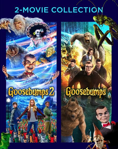 Goosebumps 1 & 2 - Multi-Feature - (DVD + Digital) - Walmart.com