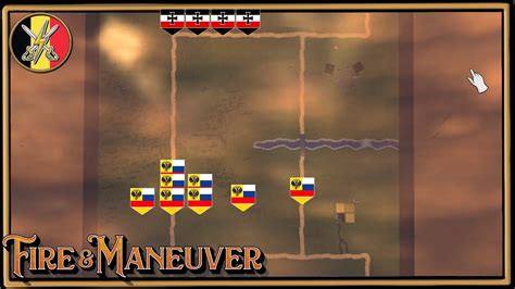 Fire & Maneuver | KRUPP ARMY VS RUSSIAN HORDE (As Prussia)-gameplay- - YouTube