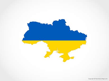 World Maps Library - Complete Resources: Map Ukraine Flag Png