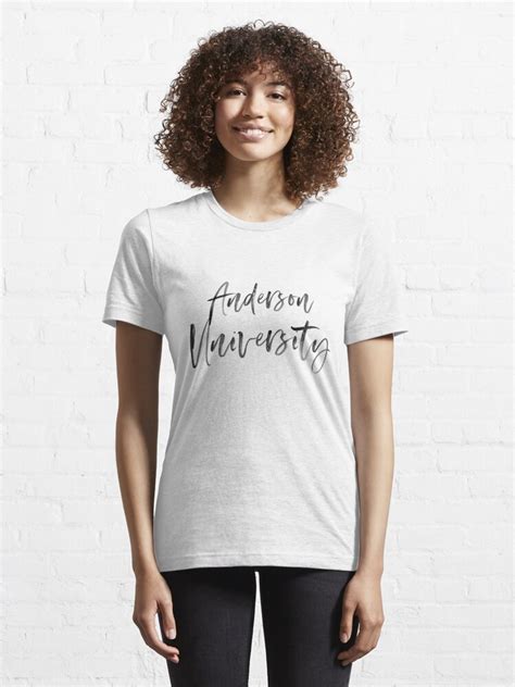 "Anderson University" T-shirt for Sale by LessIsMarr | Redbubble ...