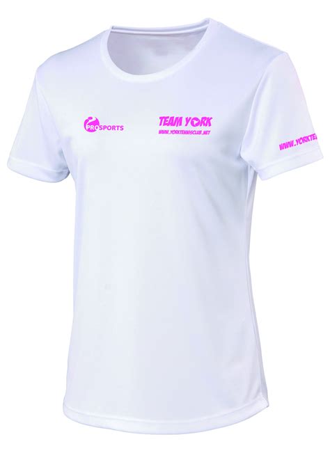 York Tennis Girls Classic Sports T Shirt - 2 colours - iPROSPORTS