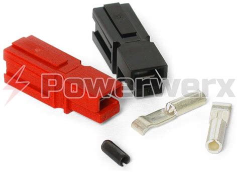 15 Amp Unassembled Red/Black Anderson Powerpole Connectors | Powerwerx