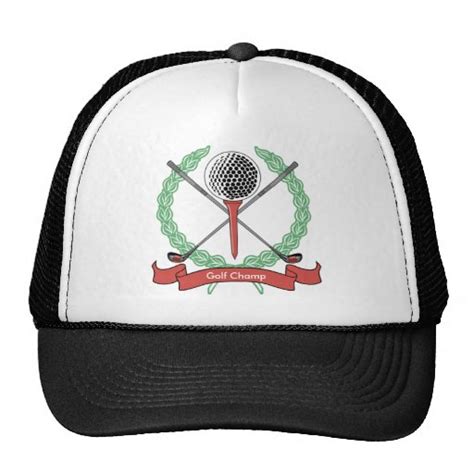 Custom Personalized Golf Hats | Zazzle