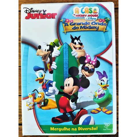 Dvd Original - A Casa Do Mickey Mouse - A Grande Onda Do Mickey | Shopee Brasil