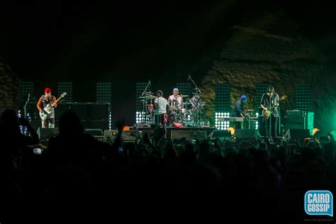 In photos: RHCP’s Concert by the Great Pyramids of Giza