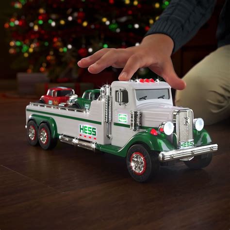 Hess rolls out 2022 holiday flatbed truck with two hot rods and $2 ...