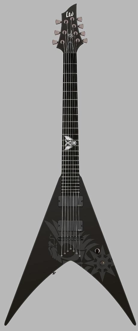 ESP HEX-7 endorsed by Nergal (BEHEMOTH) | Esp guitars, Guitar, Custom ...