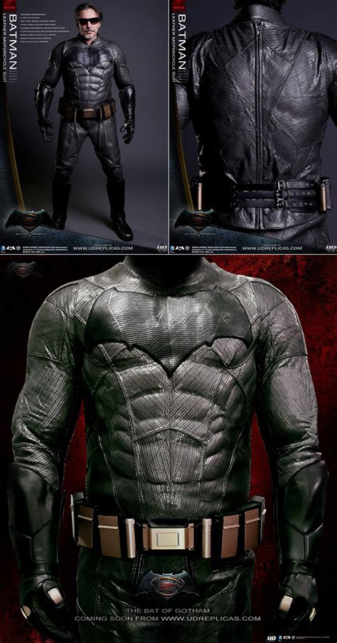 Batman Dawn of Justice Motorcycle Suit Includes Utility Belt, Might be ...