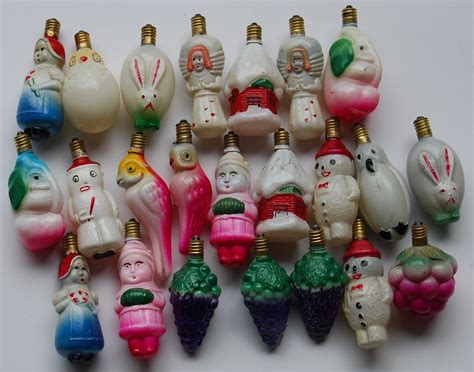 Figural Christmas Light Bulbs | Noconexpress