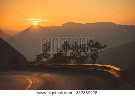 Sunset Mountain Image & Photo (Free Trial) | Bigstock