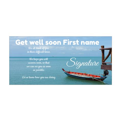 Card Recovery Blue Sea free template (card 1237)