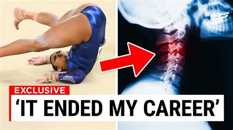 HORRIBLE Injuries That RUINED Gymnast's Careers! - YouTube