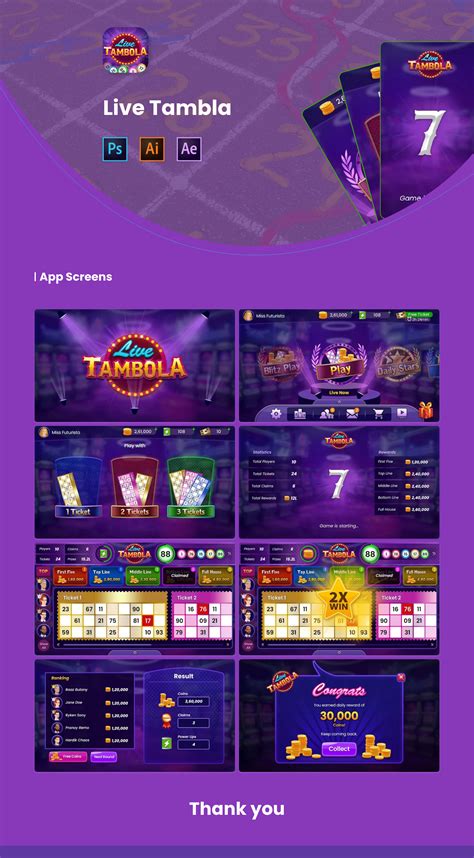 Live Tambola Game on Behance