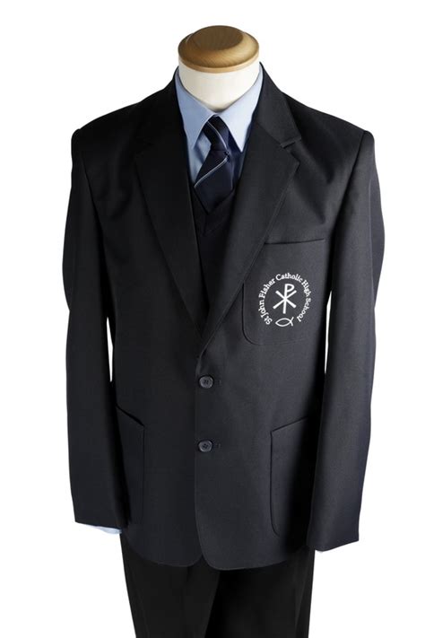 St John Fisher Boys Blazer Navy - Kool Kidz Uniforms