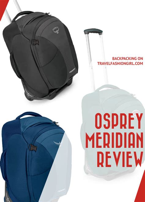 Wheeled Backpacks: Osprey Meridian Review