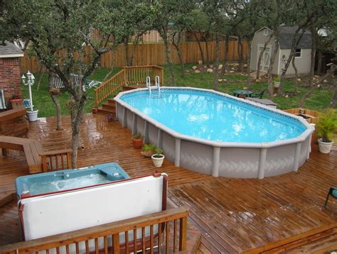 10 Nice Backyard Above Ground Pool Ideas 2024