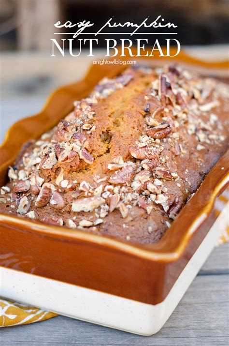 Easy Pumpkin Nut Bread | A Night Owl Blog