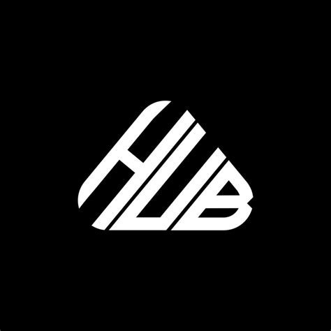 HUB letter logo creative design with vector graphic, HUB simple and modern logo. 14855661 Vector ...