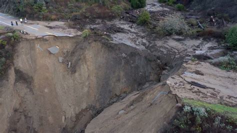 A Huge Piece of California’s Highway 1 Near Big Sur Collapsed Into the Ocean