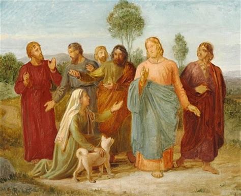 Carl Christian Constantin Hansen | Christ and the Canaanite woman ...