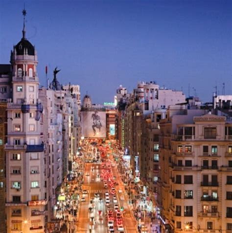 Gran Via, the Mecca of shopping & entertainment in Madrid