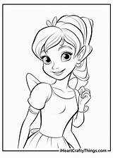 Free Printable coloring pages tinkerbell Download  sketch template