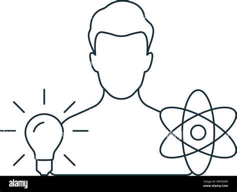 Inventor icon. Monochrome simple sign from intellectual property ...