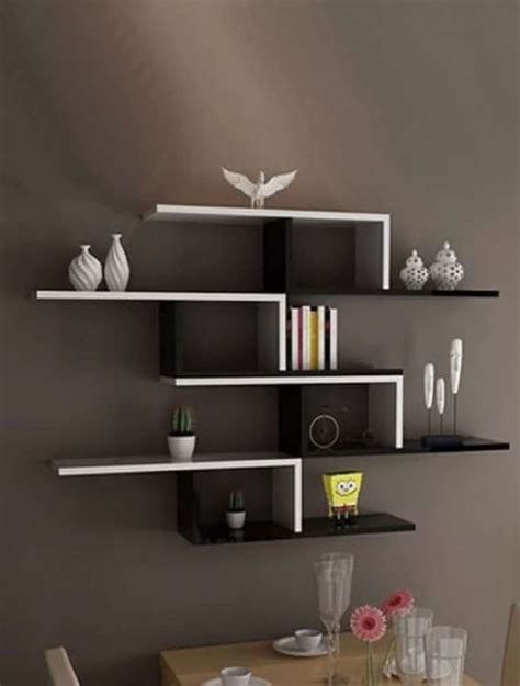 Designers create multiple forms of modern Wall shelves, they took a solution for small spaces ...