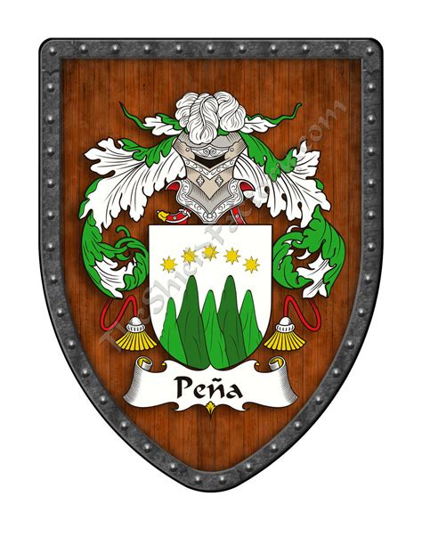 Peña Family Coat of Arms Shield – My Family Coat Of Arms