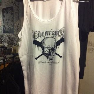 Librarians White Tank Top | Juan Monroy | Flickr