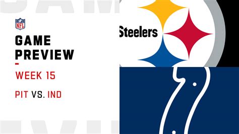 Steelers vs. Colts preview Week 15