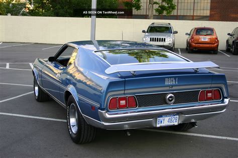 1971 Ford Mustang Mach 1 R Code 351 H. O. Boss 351