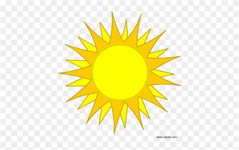 Hot Sun Free Clip Art Image - Thank You Sun Animation - Free Transparent PNG Clipart Images Download