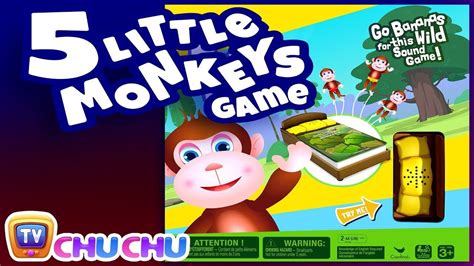 ChuChu TV Five Little Monkeys Game – Available in Amazon, Walmart and ...