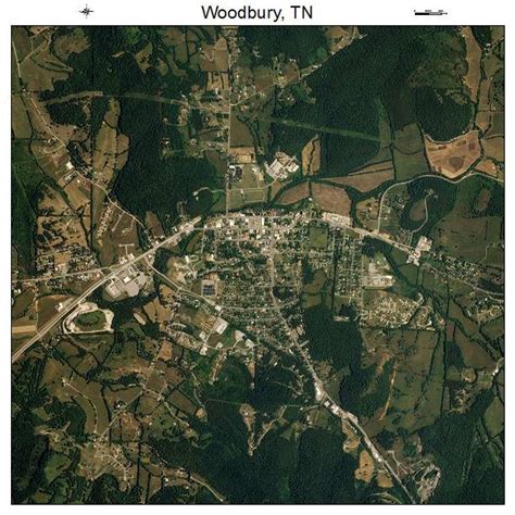 Aerial Photography Map of Woodbury, TN Tennessee