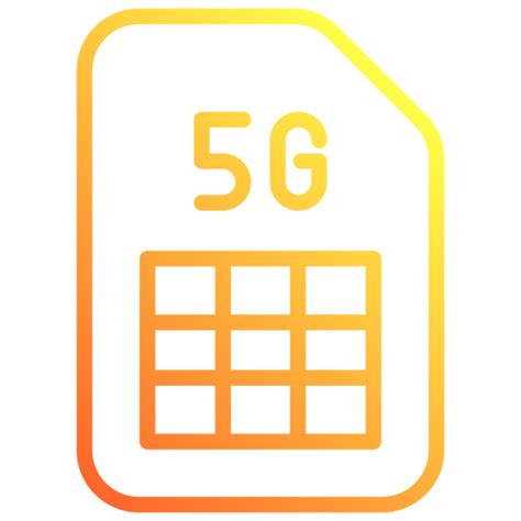 5g Generic Gradient icon