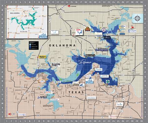 Area Map - Lake Texoma AssociationLake Texoma Association