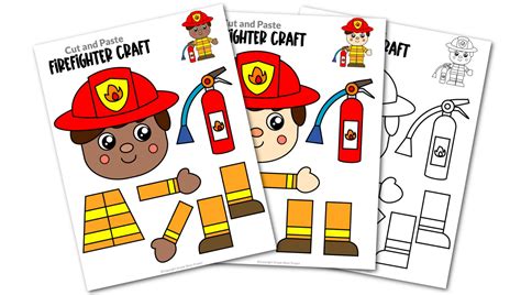 Printable Firefighter Hat - Printable Word Searches