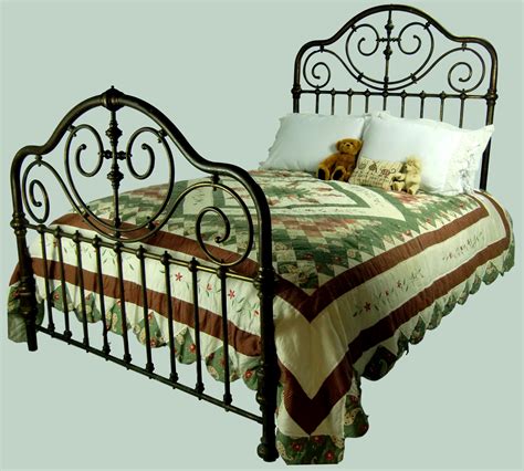 Pin by Antique Cast Iron Beds on Antique Cast Iron Beds | Brass bed, Brass bed frame, Bed frame