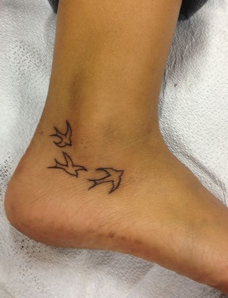 Small Ankle Tattoos Designs, Ideas and Meaning - Tattoos For You