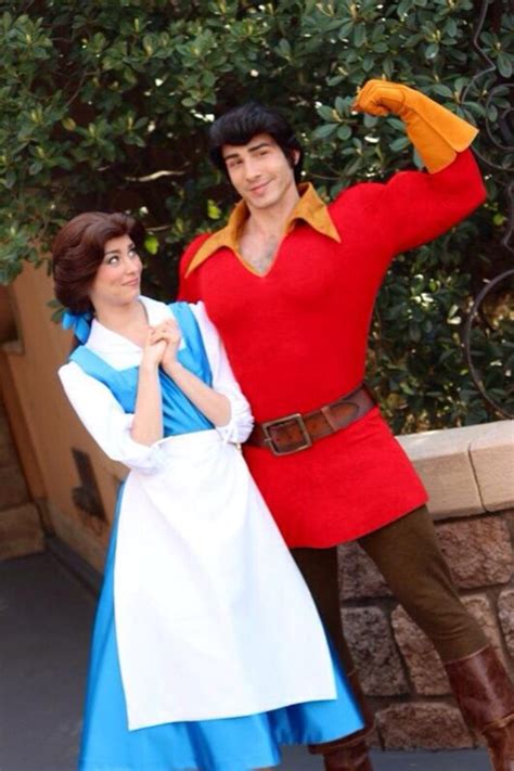 Belle and Gaston at Walt Disney World | Disney beauty and the beast, Disney face characters ...