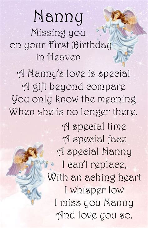 Happy Birthday Nanny In Heaven Quotes - ShortQuotes.cc