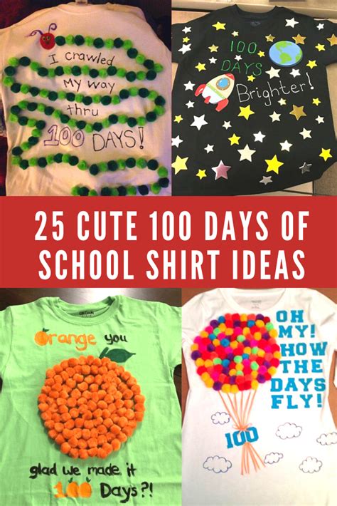 25 CUTE 100 Days of School Shirt Ideas | 100 days of school project kindergartens, 100 day of ...