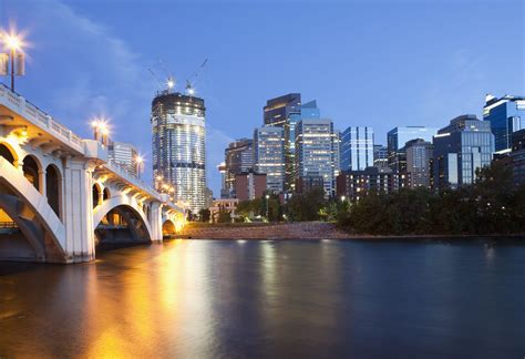 Calgary,Calgary, Alberta, Canada,Bridge to Downtown Calgary – Trend Weekly