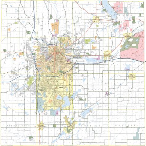 Kalamazoo County StreetMap 2016 Map by Kalamazoo County | Avenza Maps