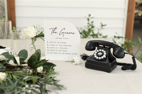 Audio Guest Book Sign | Custom Wedding Signage | Phone Guest Book ...