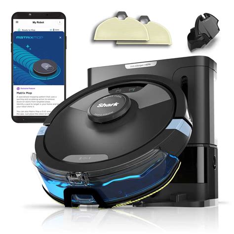 Shark Matrix™ Robot Vacuum & Mop with XL HEPA Self-Empty Base